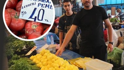 Balıkesir’de Pazar Pazarında İlginç Durum!