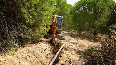 BASKİ’den Zeytin Üreticisine Büyük Destek