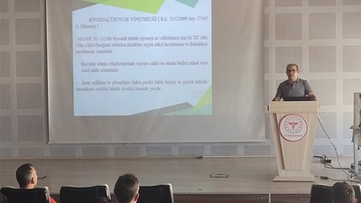 Balıkesir’de Biyosidal Ürün Uygulayıcı Eğitimi Yapıldı