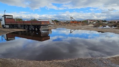 Bandırma’da TIR’dan Melas Hırsızlığı Çevre Felaketine Yol Açtı
