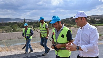 Başkan Akın’dan Yol Çalışmalarına Yerinde İnceleme