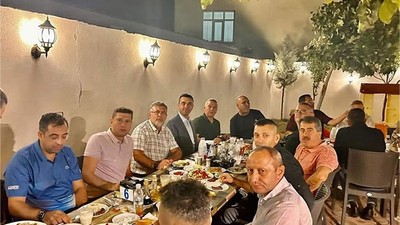 Başkan Cankul’dan Müdür Köş’e Veda Yemeği