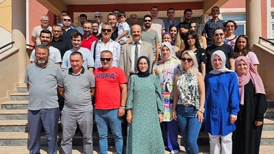 Başkan Lapanta'dan Eğitimcilere Destek Ziyareti