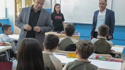 Bigadiç Milli Eğitim Müdür Vekili Karapınar'dan Ziyaret