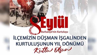 Burhaniye 8 Eylül Kurtuluş Gününü Kutlayacak