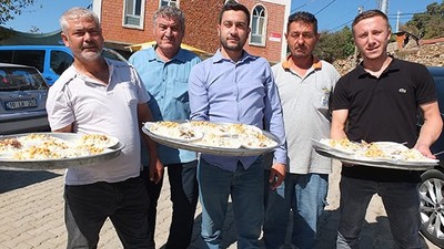 Burhaniye'de 15 Yıl Aradan Sonra Çifti Hayrı ve Yağmur Duası