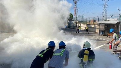 Büyükşehir İtfaiyesi Eğitimlere Devam Ediyor