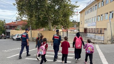 Jandarmadan Okul Çevrelerine Güvenlik Denetimi