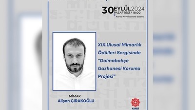 Mimarlık Ödülleri ve Söyleşi Karesi'de Sanatseverlerle Buluşuyor