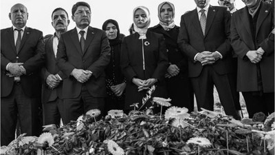 Üç Bakan Narin'in kabrini ziyaret etti!
