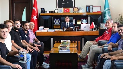 Rektör Oğurlu, TEKNOFEST Finalistleriyle Bir Araya Geldi