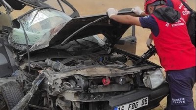 Balıkesir Halalca'da Kaza Yaralılar Var