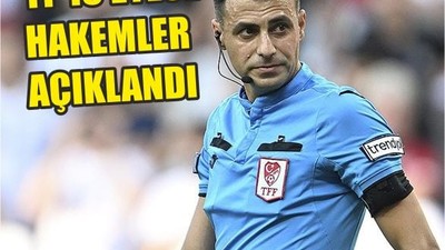 İşte Süper Lig 5. Hafta Hakemleri