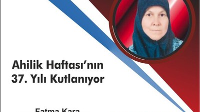 Ahilik Haftasının 37’nci Yılı Kutlanıyor