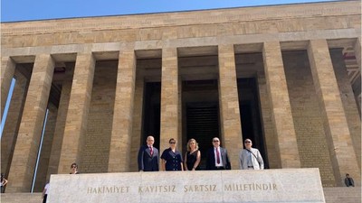 Balıkesirliler Başkentte Kurtuluşu Ata’ya Saygıyla Kutladı