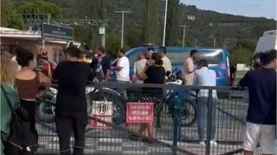 Avşa Adası’nda Gemi Krizi