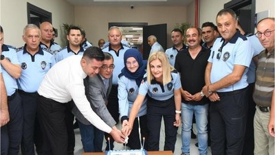Başkan Şehirli'den Zabıtalara 198. Yıl Pastası