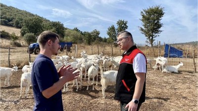 Balıkesirli Genç Üreticiye Bakanlık Desteği
