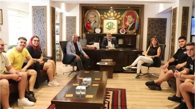 Romanya Heyetinden Kepsut'a Proje Paylaşımı