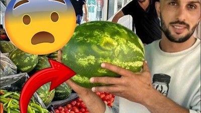 Bu Karpuz Herkesi Şaşkına Çevirdi!
