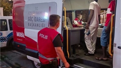 Balıkesir'de Mobil Göç Noktası Faaliyete Geçti