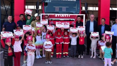 Sındırgı Belediyesi'nden "Kahraman İtfaiyeciler" Etkinliği