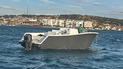 Ayvalık Açıklarında Düzensiz Göçmen Operasyonu