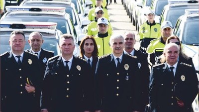 Balıkesir Emniyetinde 204 Yeni Araç Hizmete Alındı