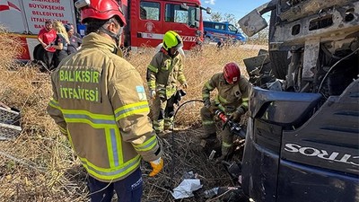 Balıkesir İtfaiyesi Eylül Ayında 913 Olaya Müdahale Etti