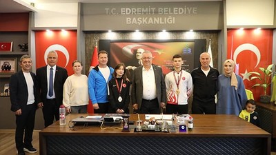Edremit'e Türkiye Şampiyonası’ndan 4 Altın Madalya!
