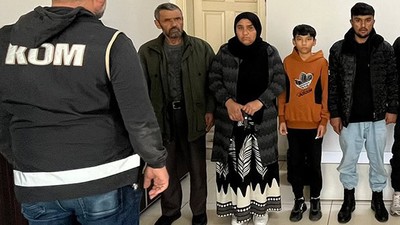 Edremit'te Düzensiz Göçmen Operasyonu
