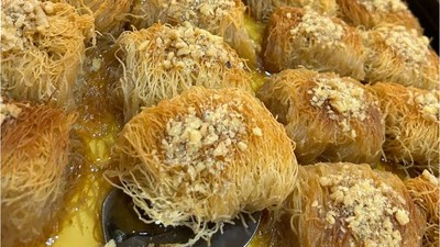 Balıkesir'in Cevizli Tel Kadayıfı Nasıl Yapılır?