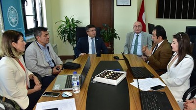 Rektör Oğurlu’dan Sosyal Bilimler Enstitüsüne Destek Ziyareti