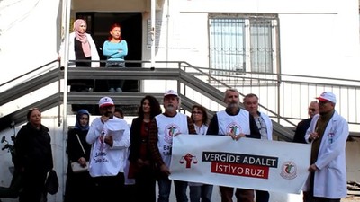Sağlık Çalışanları Vergi Adaleti İçin Direniyor