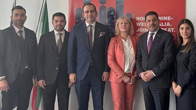 TÜRKONFED, Düsseldorf'ta İş Birliği Görüşmeleri Yaptı