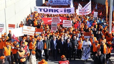 Tes İş Balıkesir “Geçinemiyoruz” Mitinginde