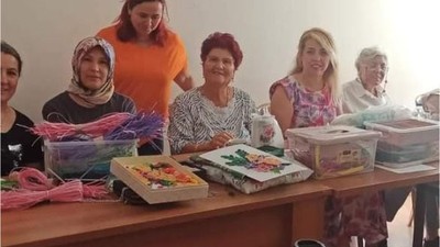 Edremit'te Quilling Sanatı Kursuna Büyük İlgi