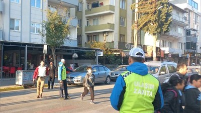 Okul yolunda güvenli geçiş