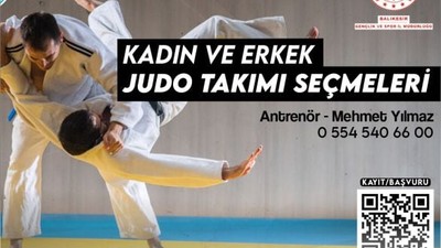 Balıkesir'de Judo Takımı Seçmeleri Başlıyor!