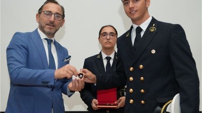 Geleceğin Denizcileri Brövelerini Taktı