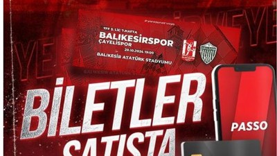 Balıkesirspor'un Maç Biletleri Satışta!