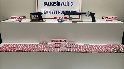Edremit Uyuşturucu Baskınında 4 Gözaltı!