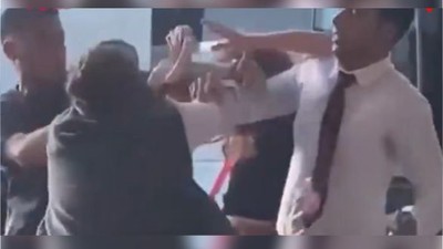 Balıkesir'de Otobüs Kavgası