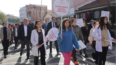 Kepsut Halkı Farkındalık İçin Yürüdü
