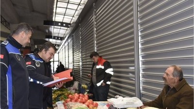 Zabıta Ekipleri Tartı Başında Nöbette