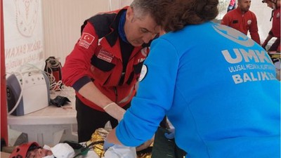 Balıkesir'de UMKE'den 7.2 Deprem Tatbikatı