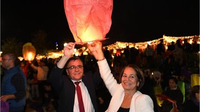 Cumhuriyet Dilekleri Gökyüzüyle Buluştu