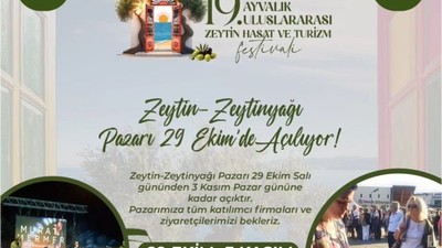Zeytin-Zeytinyağı Pazarı 29 Ekim’de Kapılarını Açıyor