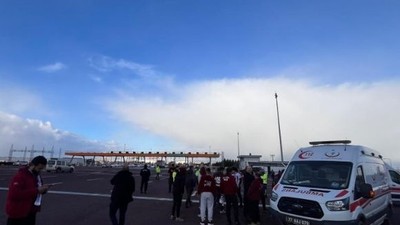 Göztepe ve Bandırmaspor Taraftarları Birbirine Girdi!