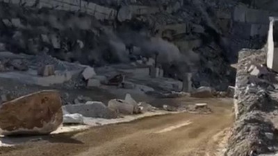 Marmara Mermer Ocağında Yeni Toprak Kayması